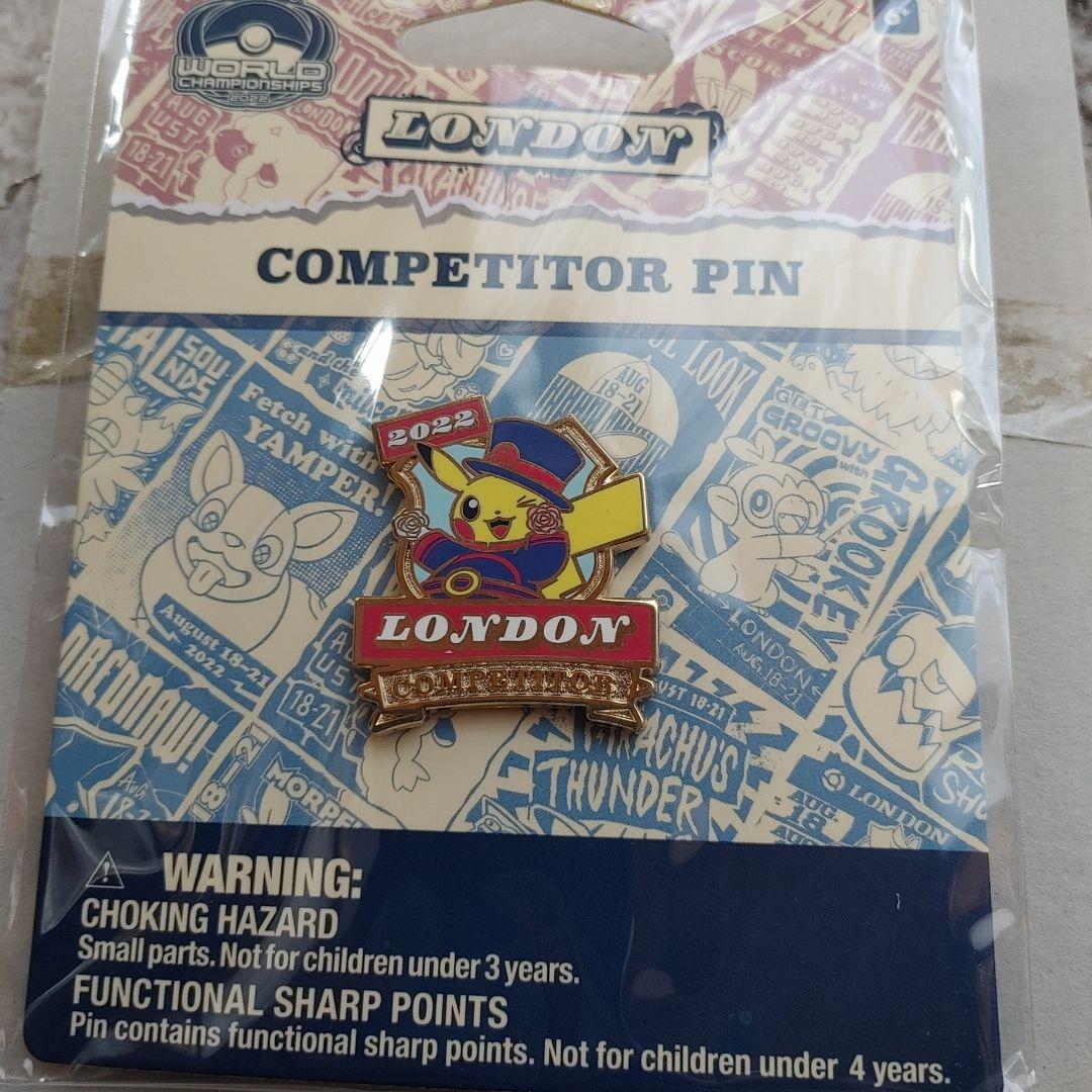ロンドン ピカチュウ コンペティター ピン