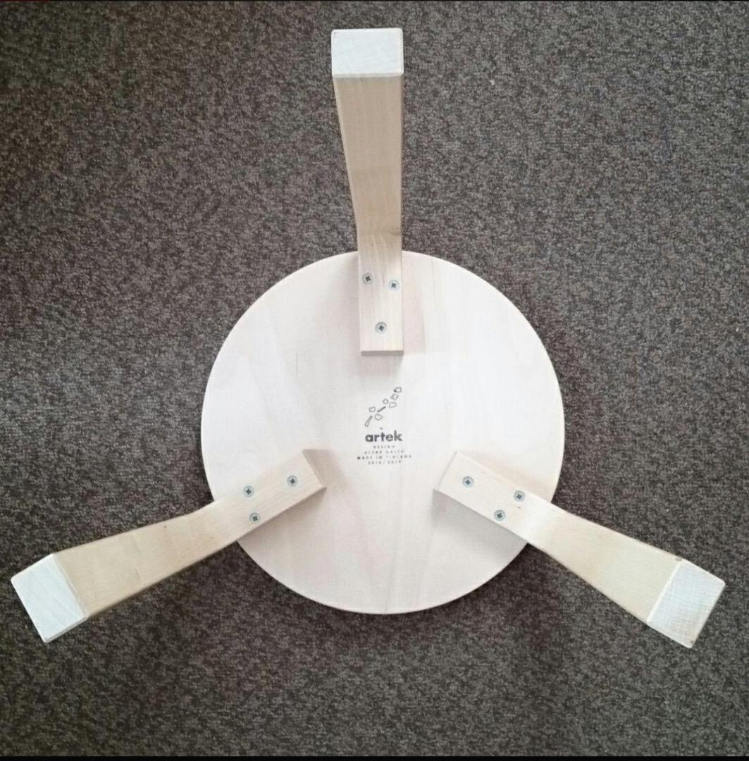 Artek stool 60 アルテック スツール 3本脚 美品 送料込