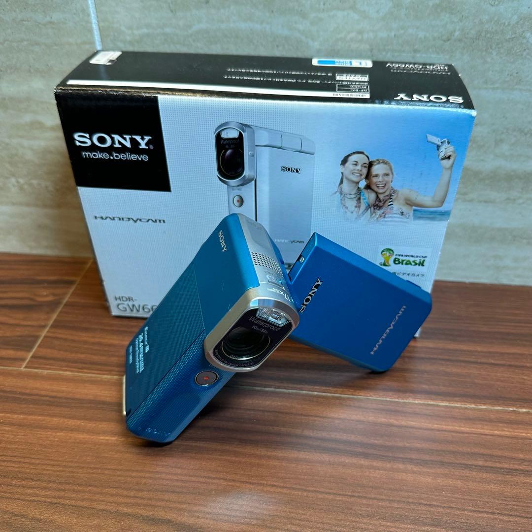 SONY HDR-GW66V 防水ビデオカメラ 5346