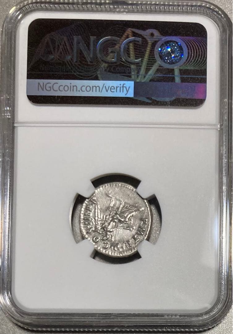 NGC鑑定　古代ローマ　トラヤヌス帝　デナリウス銀貨‼︎/ギリシャ　テトラドラクマ