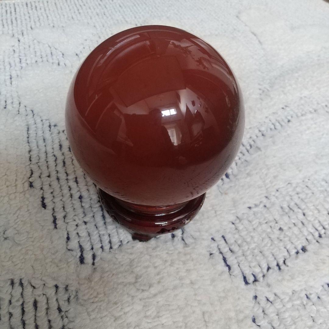 猫目石の置物大玉