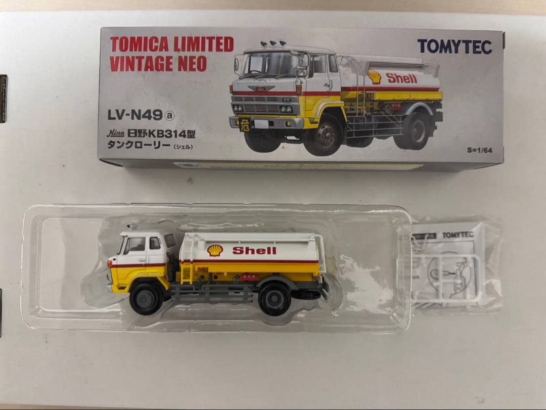 TOMYTEC タンクローリー LV-N49 Shell