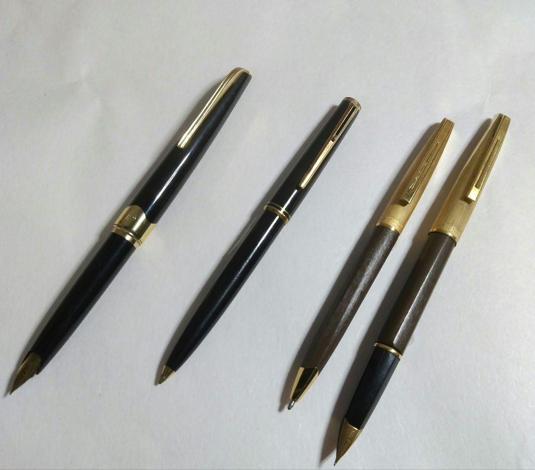 ☆本日特価！【プラチナ万年筆/MONTBLANC /ウォーターマンSET計4点】