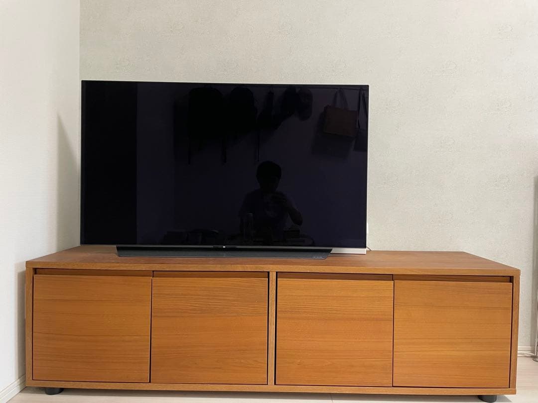 【無印良品】木製シンプルモダンテレビ台 ＊テレビ本体はつきません。