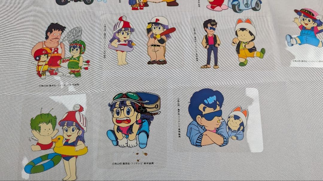 Dr.スランプアラレちゃん　　磁気フィルム　24枚まとめ売り