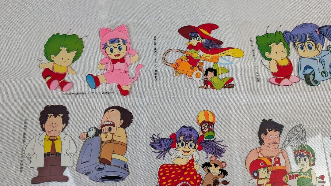 Dr.スランプアラレちゃん　　磁気フィルム　24枚まとめ売り