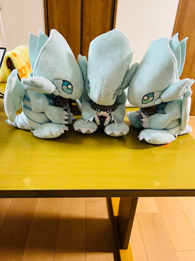 遊戯王　ブルーアイズ&海馬ぬいぐるみ3体セット
