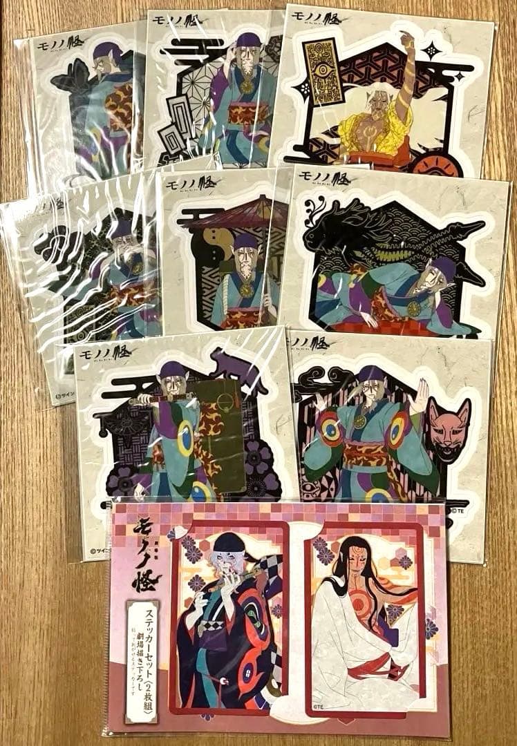 131 ぺたっとカードコレクション　ステッカー　モノノ怪