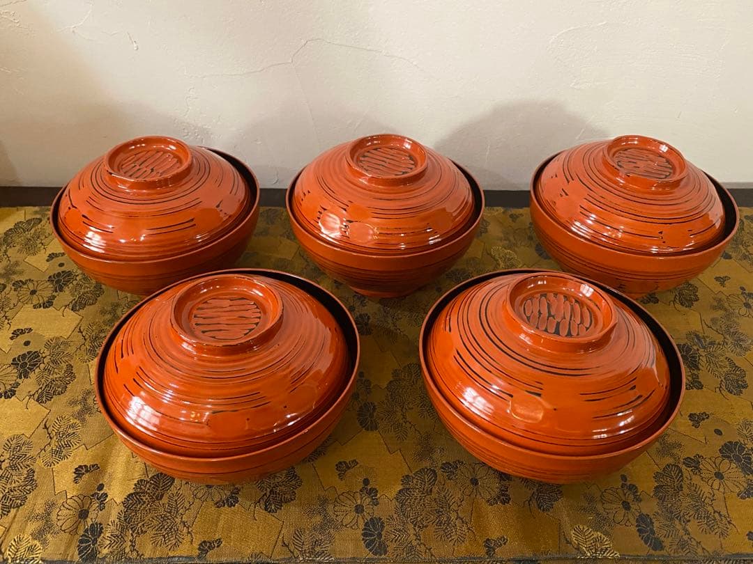 茶道具　懐石道具一式　新品未使用品　木製　本漆