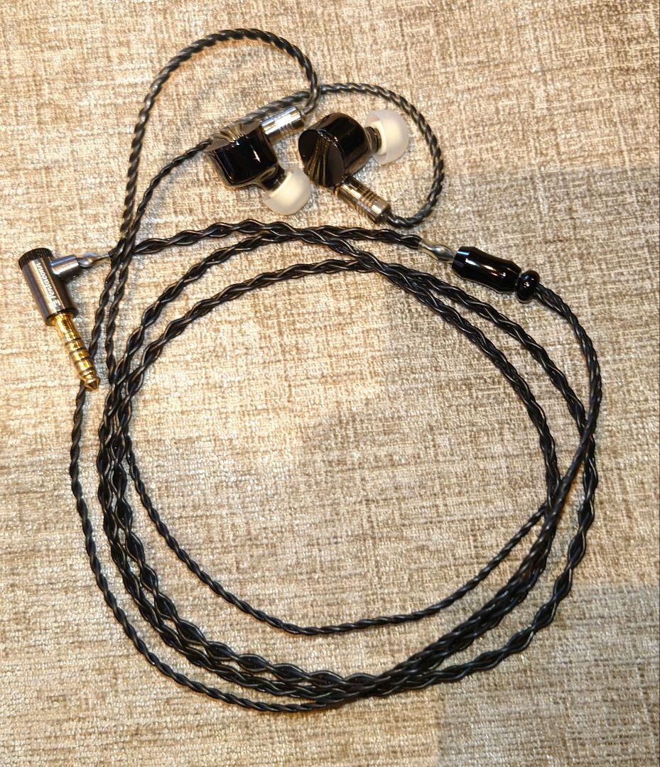 Fiio FD7＋uranオーディオ 4.4mm MMCX 4芯ケーブルセット