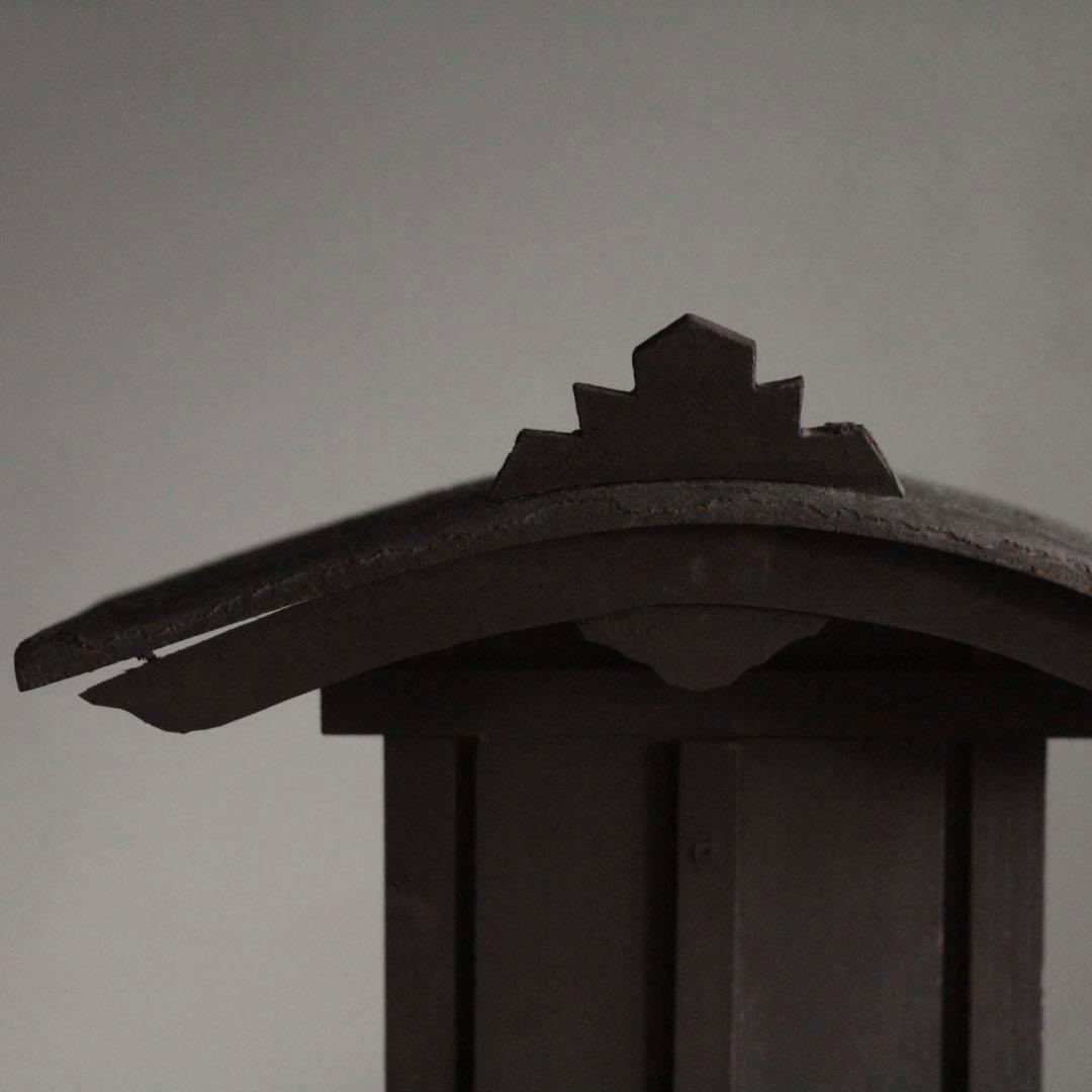 古い 木製 厨子 仏教美術 古美術 古道具 アンティーク オブジェ