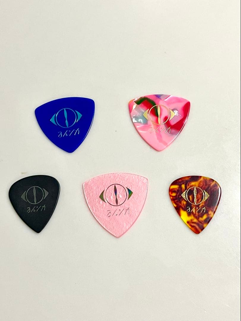 【セミコンプ】ヨルシカ　ピック　盗作　2021 後書き・FC 会員限定　虹　黒