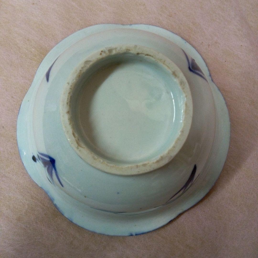 古伊万里　麒麟鳳凰文様錦三ツ鉢　古美術　古道具　骨董品