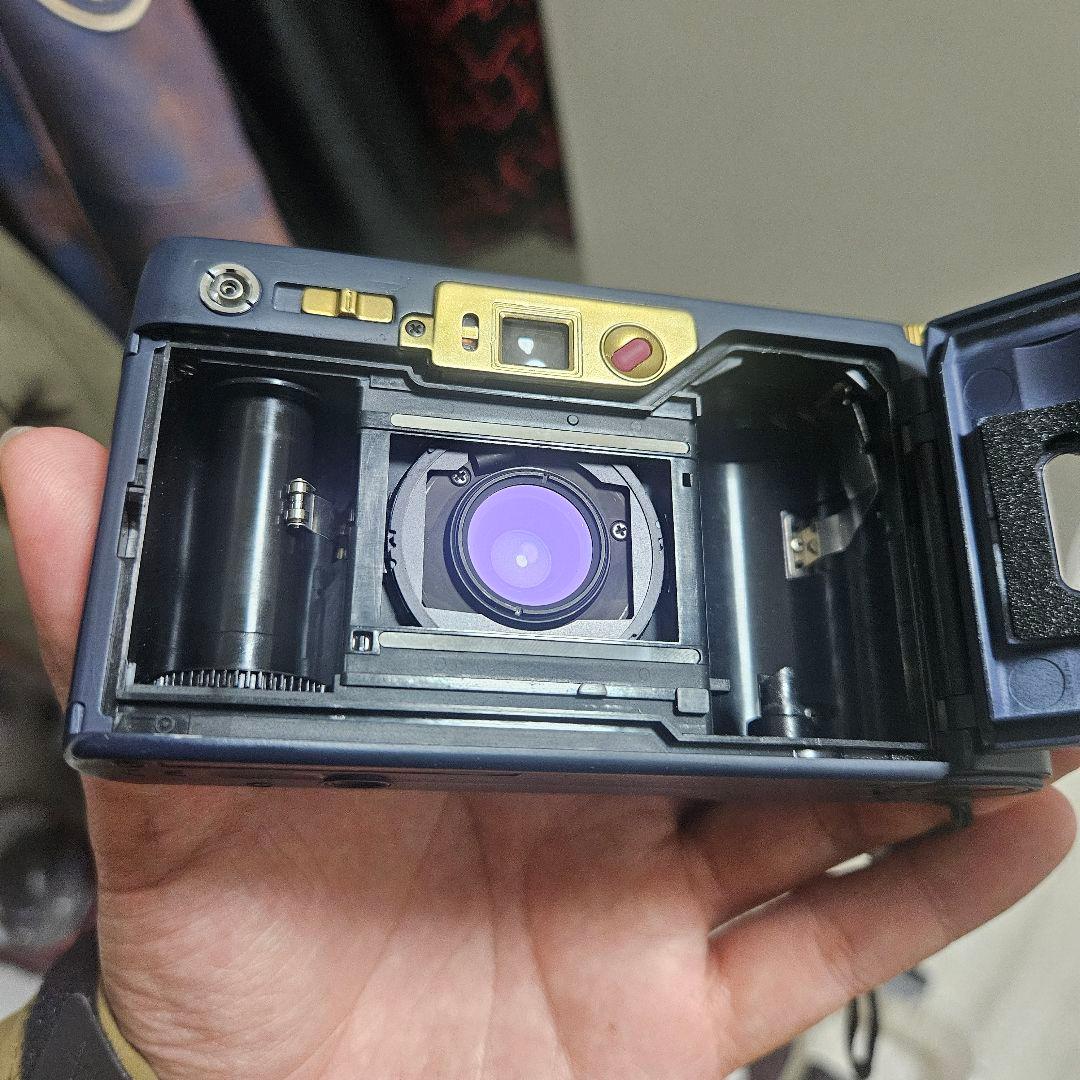 世界に一台フルカスタム RICOH GR21 | ダークネイビーカラ 一仕上げ