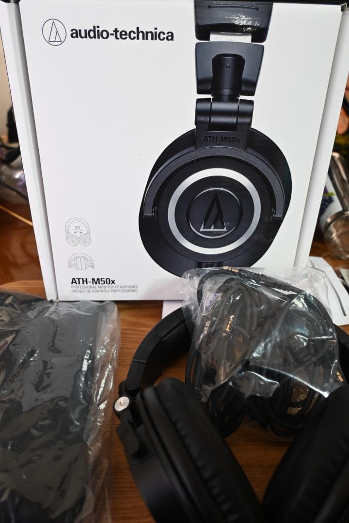 audio-technica ATH-M50x 有線ヘッドホン