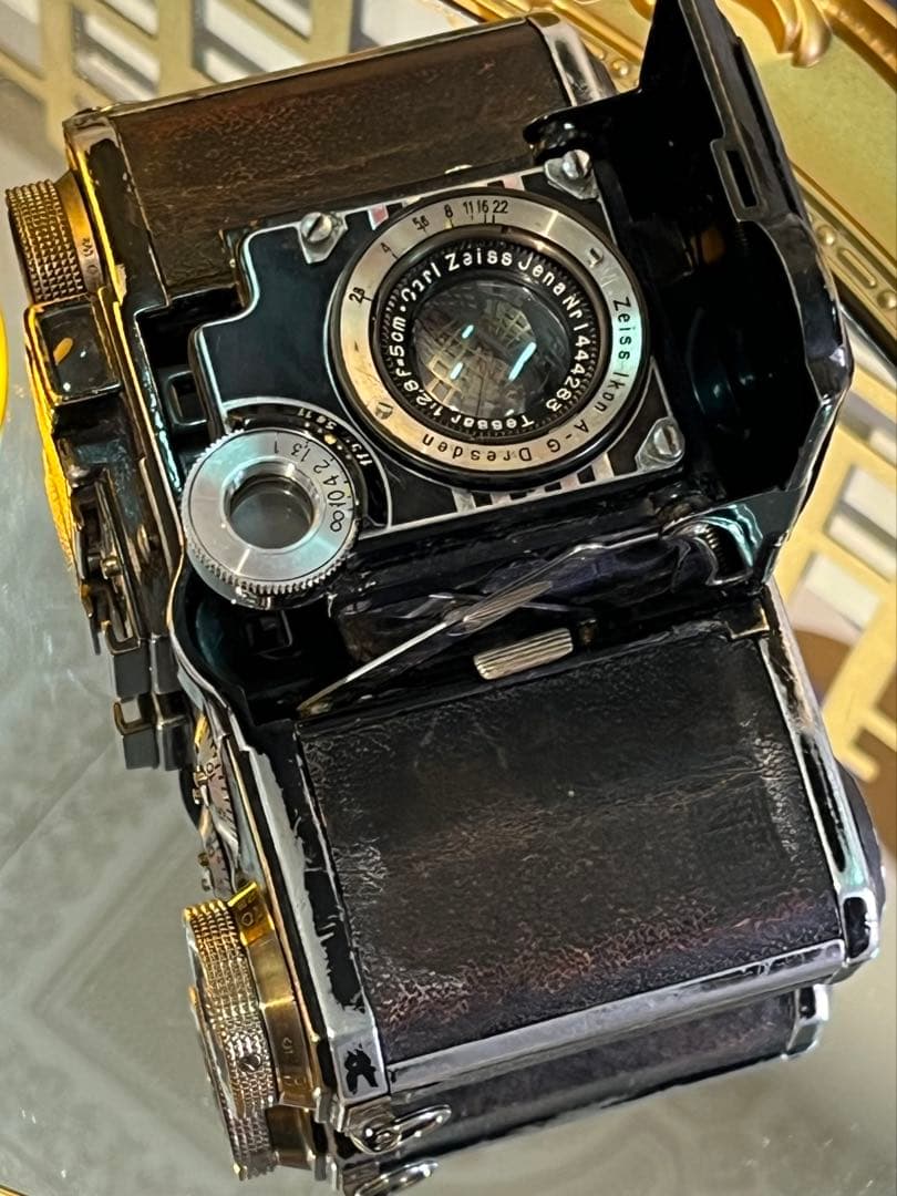 Zeiss Ikon Super Nettel Tessar5cm f2.8付