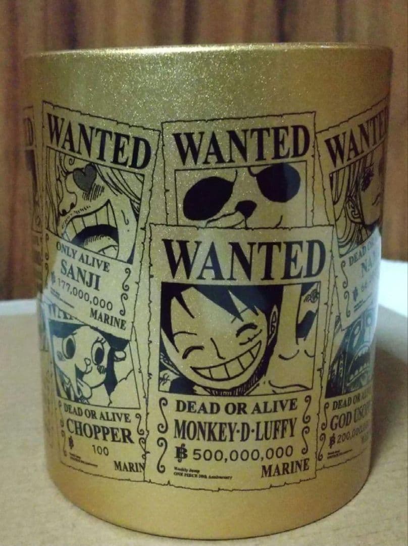 ワンピース 20周年記念 ゴールドマグカップ 100名限定 当選品