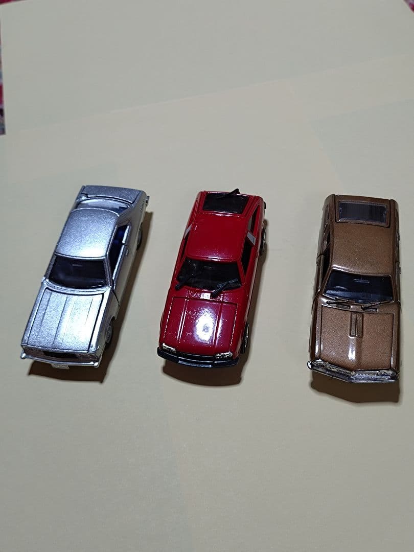 スカイライン2.0GT-ES セリカLB2.0GT サニー1.4クーペGX 3台