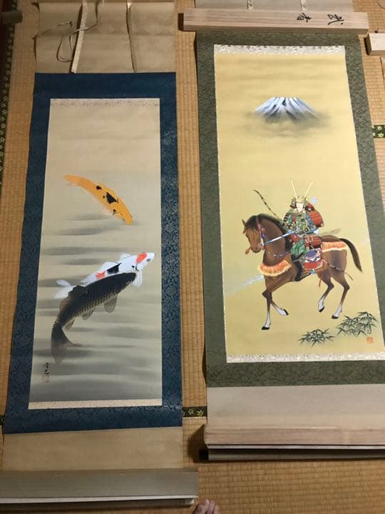 掛軸　骨董品　アンティーク