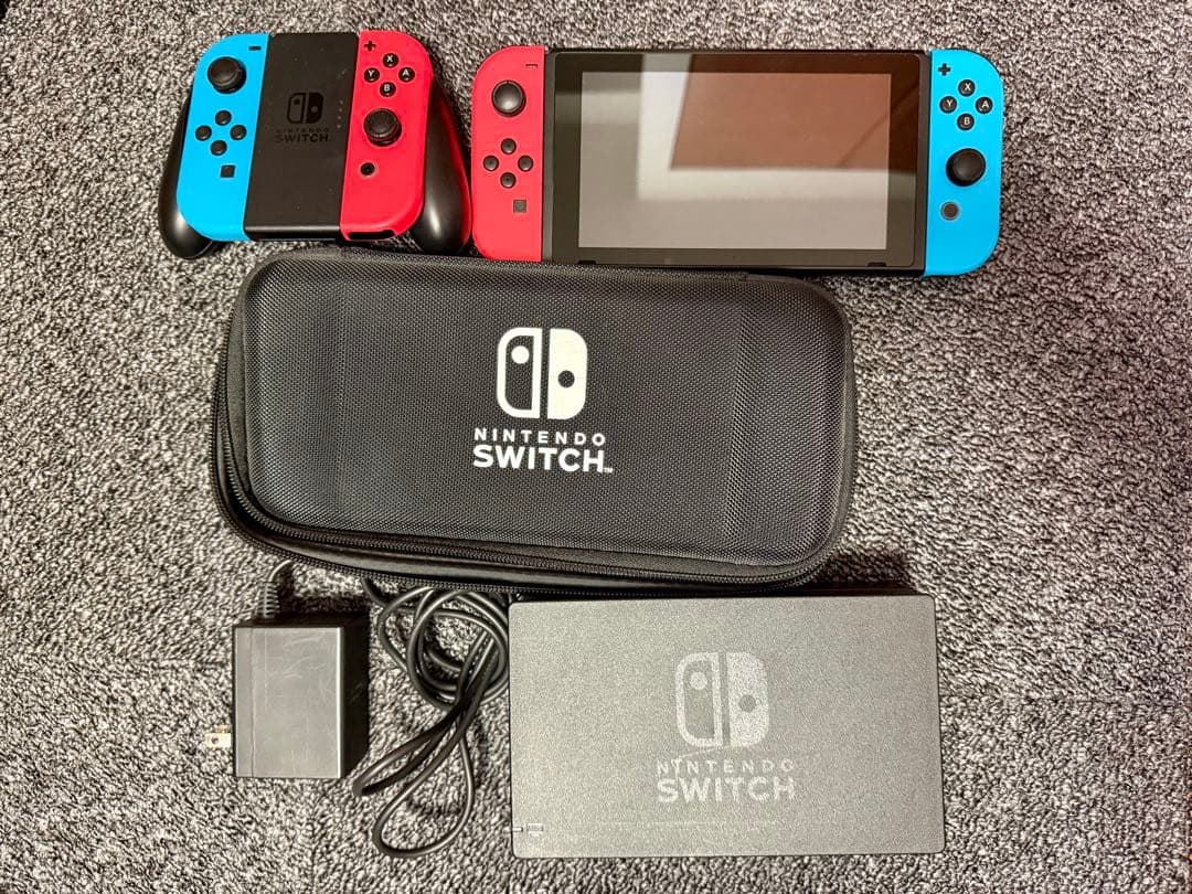 Nintendo Switch 本体 ハードケース付き