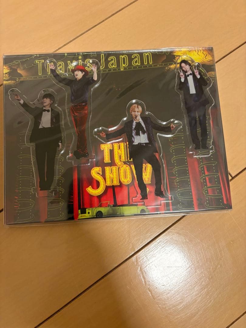 新品未開封アクスタ付TravisJapanライブTHESHOWブルーレイ