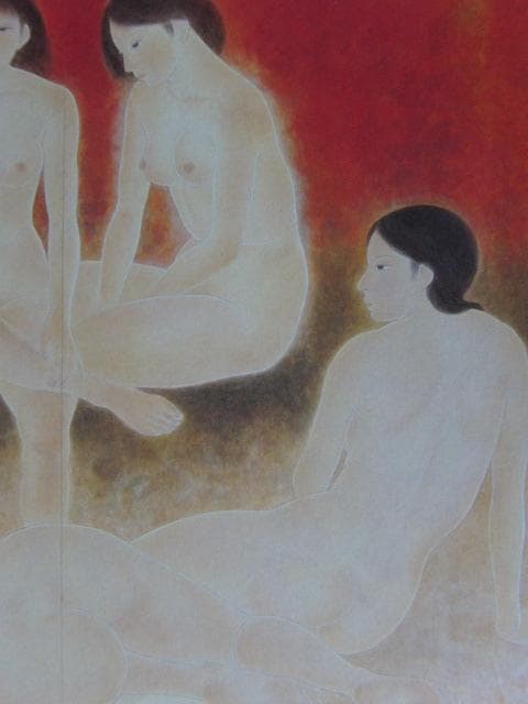 大野俊明、【夢幻】、希少な額装用画集より、新品額装付、状態良好