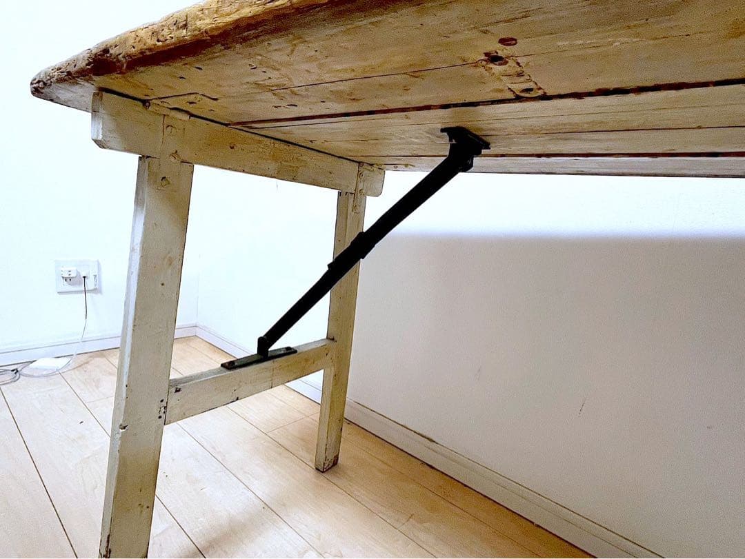 1900～1910年頃フランスアンティーク フォールディングテーブル 折りたたみ