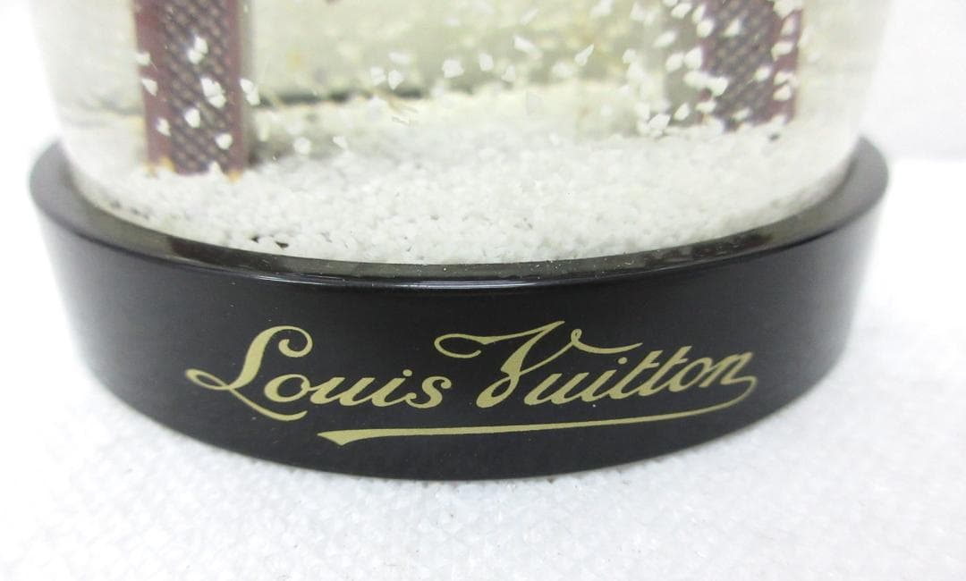 ヴィトン シャンゼリゼ本店記念 トランクタワー エッフェル塔 スノードーム a