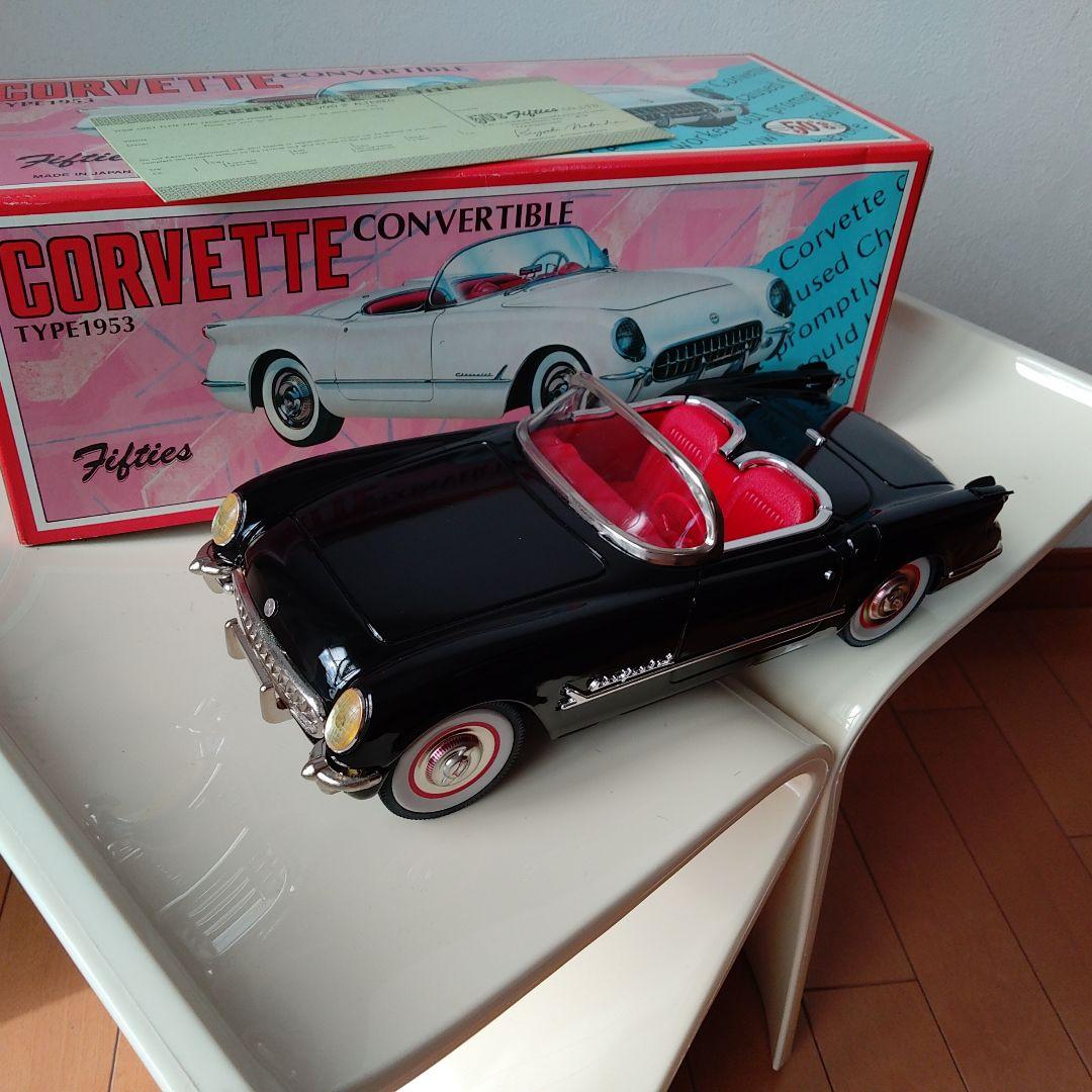当時ブリキ50sコルベットコンバーチブル 1953年型箱入りロカビリー