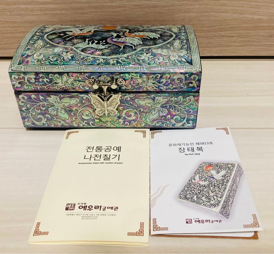 ⭐︎新品⭐︎螺鈿漆器（らでん）ジュエリーボックス　小物入れ