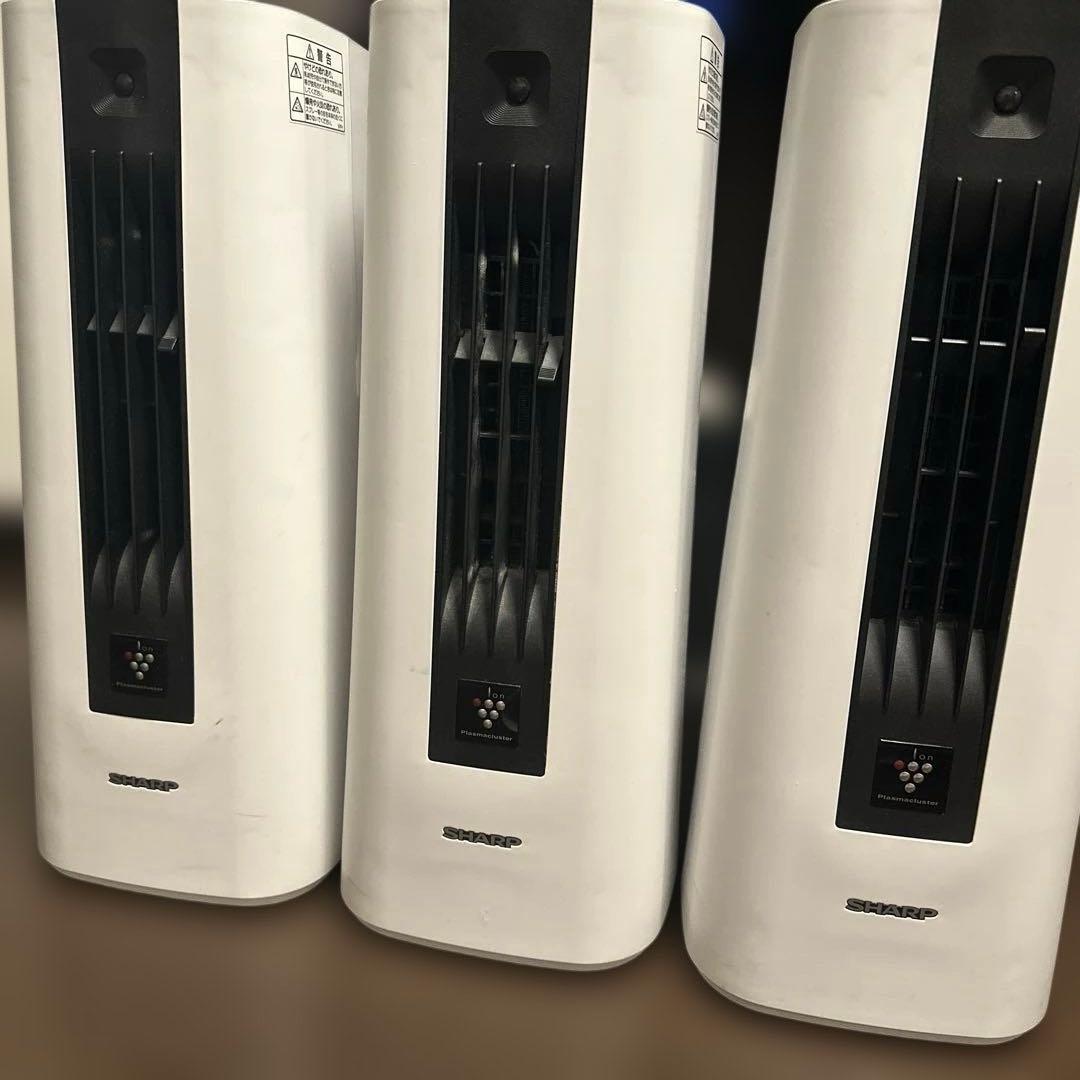 SHARP セラミックファンヒータークーラー HX-JS1-W 3台セット