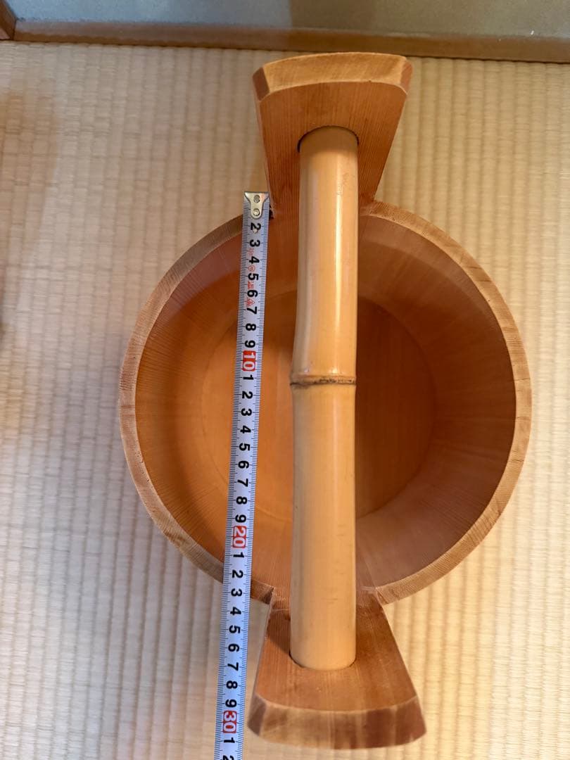 竹製 茶道具 水桶と柄杓