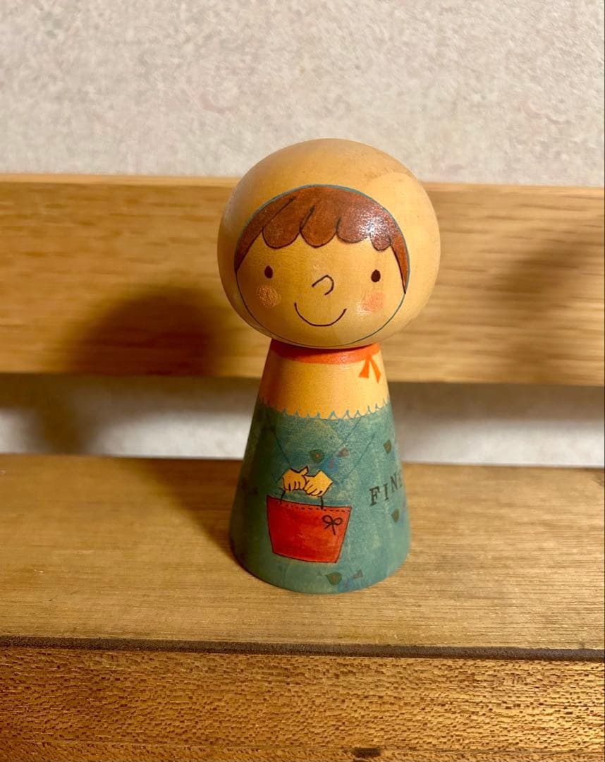 BOUS bous こけし　マトリョーシカ　ハンドメイド　作家さん　春