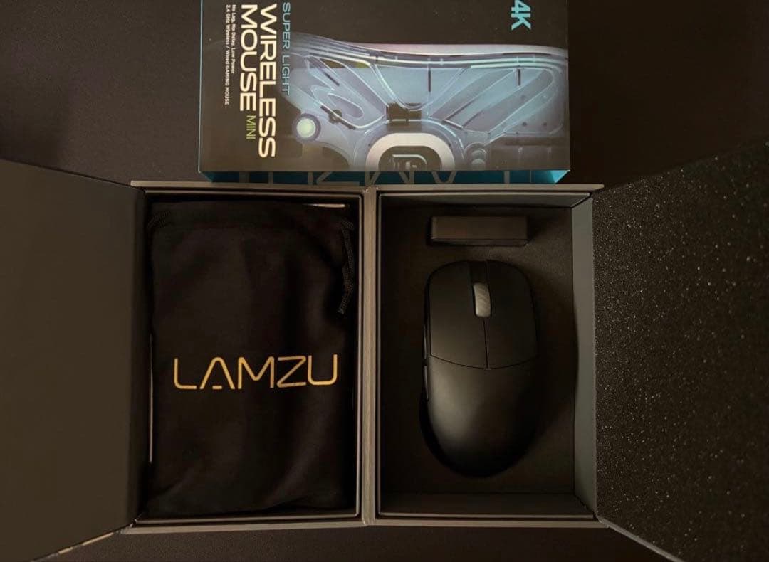 Lamzu Atlantis Mini 4K ブラック　4k対応ドングル付属