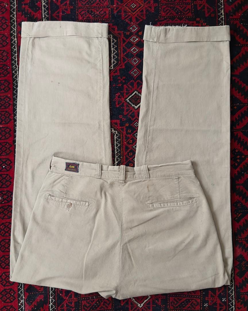 Mimi様 40s Lee チノパン ワークパンツ 黒タグ