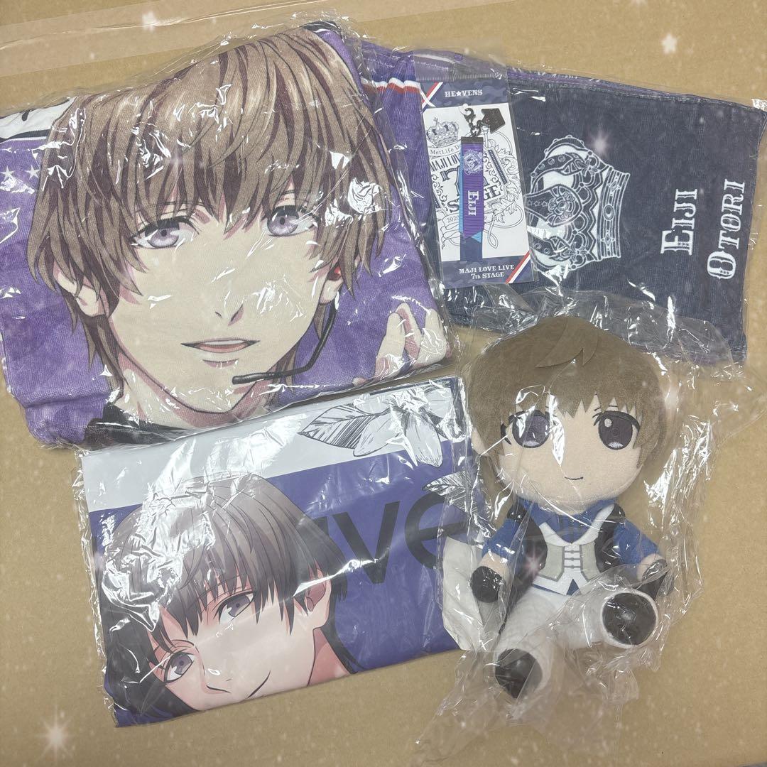 うたプリ 鳳瑛二 タオル 布ポスター ライトデコレーションストラップ ぬいぐるみ
