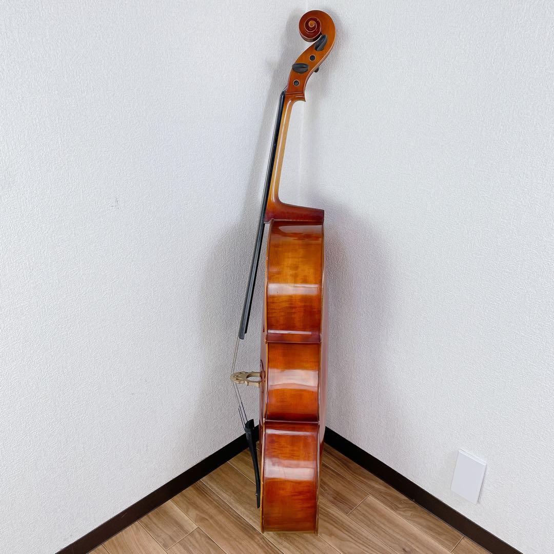 SUZUKI チェロ 4/4 No.72 1977 虎杢が綺麗
