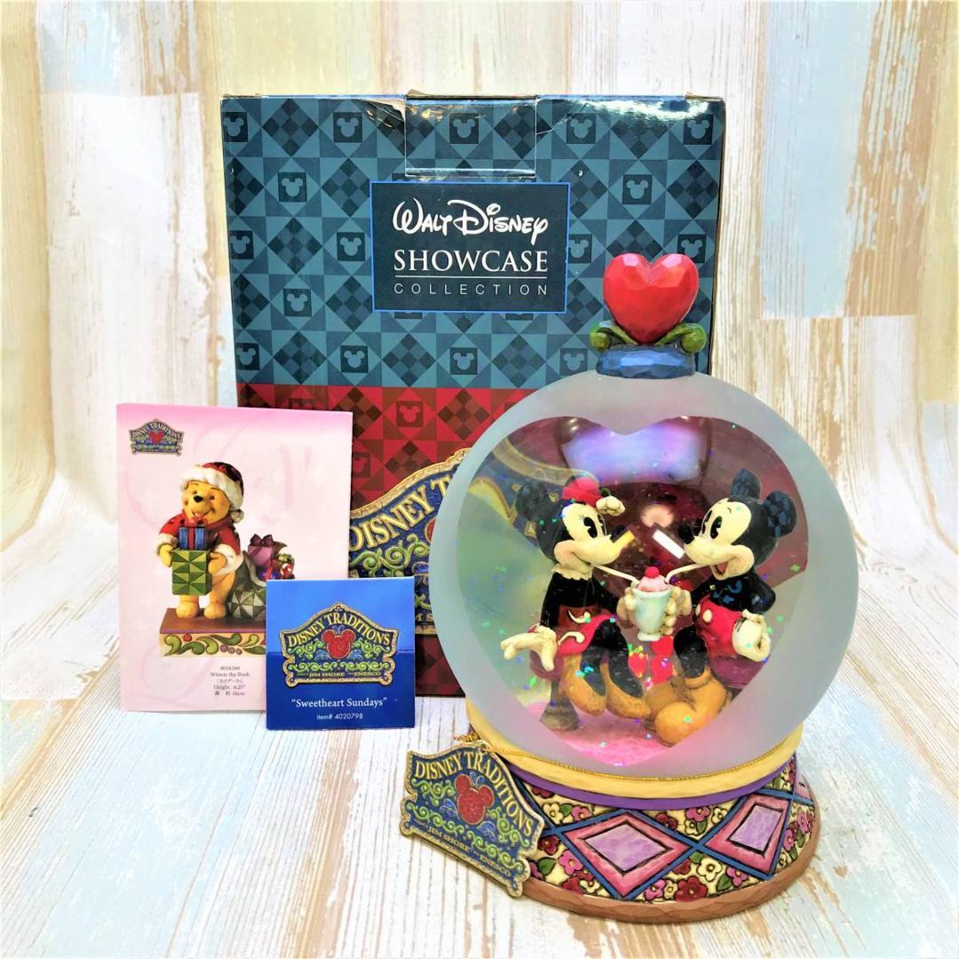 ミッキーマウス＆ミニーマウス Micky Mouseスノーグローブ スノードーム