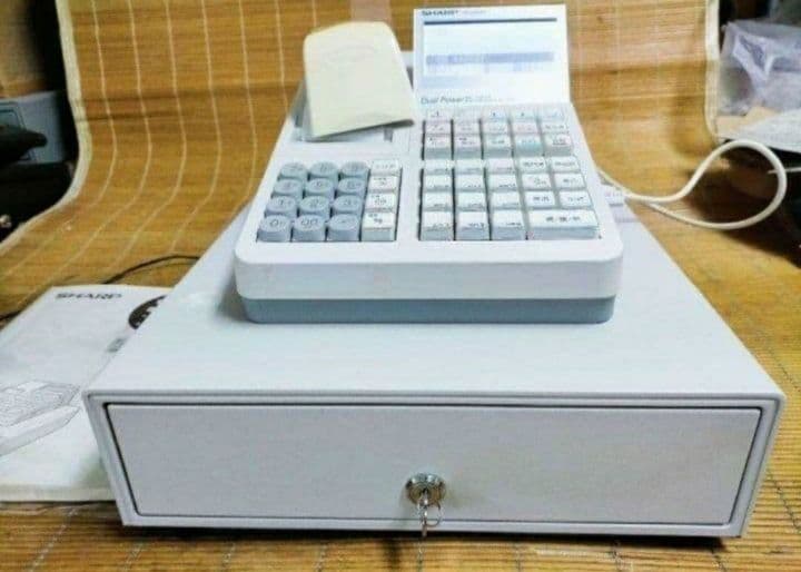 シャープレジスターXE-A280　PC連携　スキャナ付き　111000