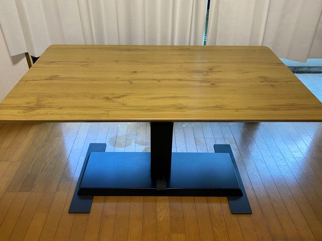 8/21まで⭐︎ニトリ昇降式ダイニングテーブル　ライトブラウン