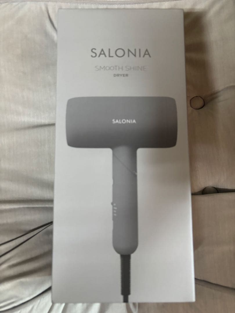 SALONIA SMOOTH SHINE ドライヤー グレー