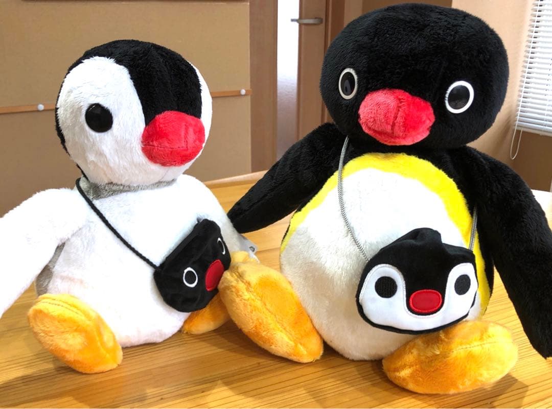 2個セット　ピングーぬいぐるみ おでかけver.