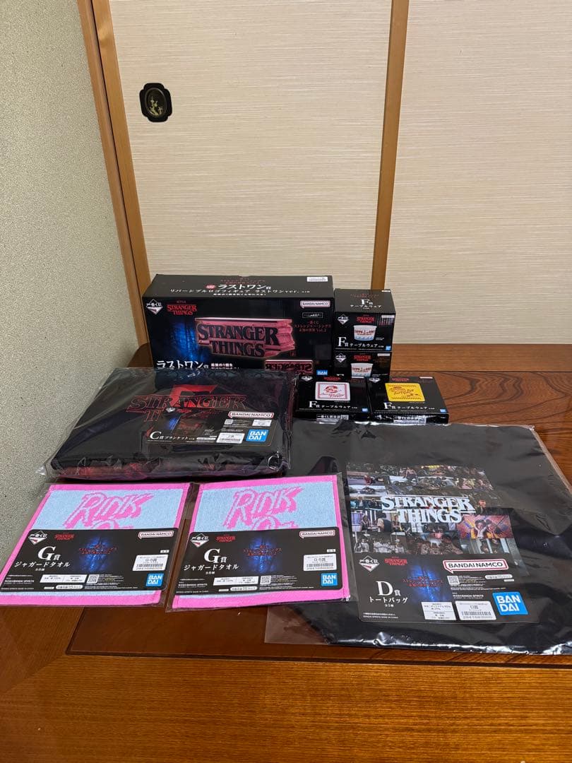 STRANGER THINGS ラストワン賞 フィギュアセット