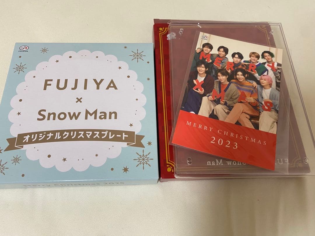 FUJIYA ケーキ購入特典　 プレート　フォトフレームセット