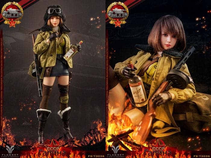 ソビエト連邦 女性兵士 ガリーナ 1/6スケールミリタリーフィギュア