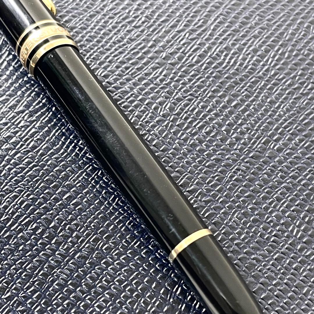 モンブラン　Montblanc マイスターシュティック14K 万年筆　ブラック