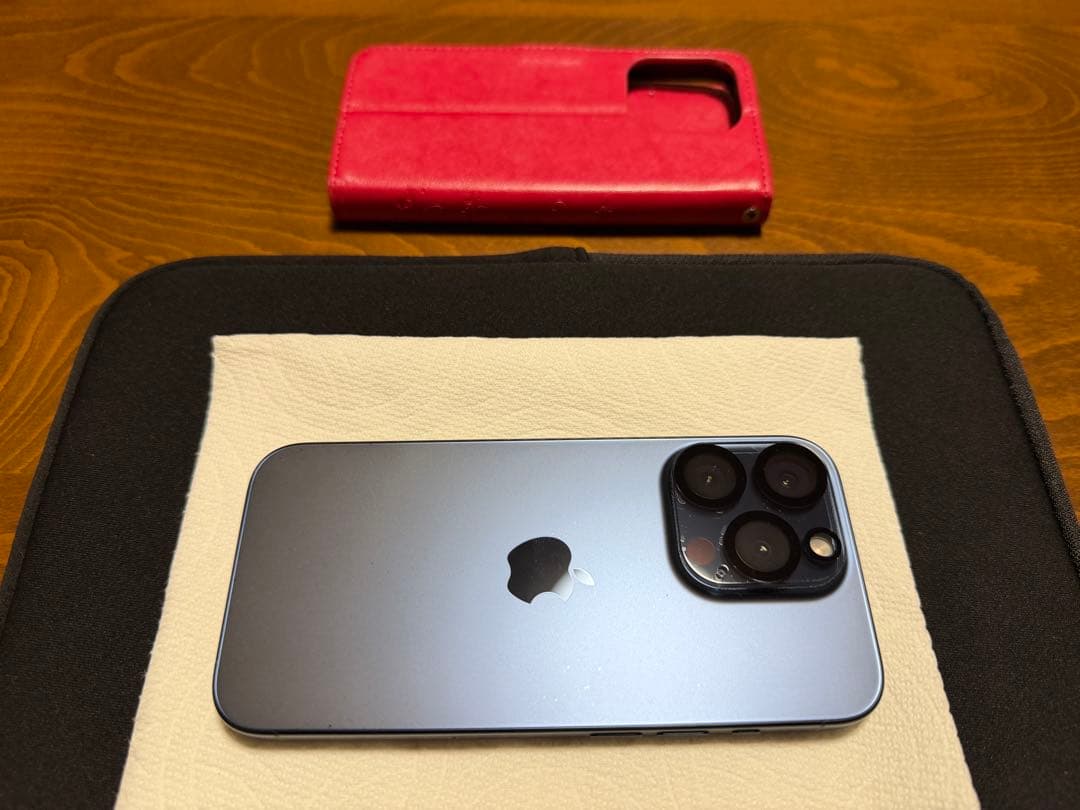 Apple iPhone 15 Pro ブルーチタニウム　256GB