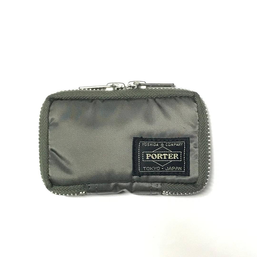 PORTER TANKER KEY CASE シルバーグレー 622-07138