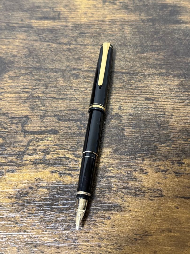 筆記確認＆洗浄済　 グランダム　 エラボー SMニブ　軟中字　14金　万年筆