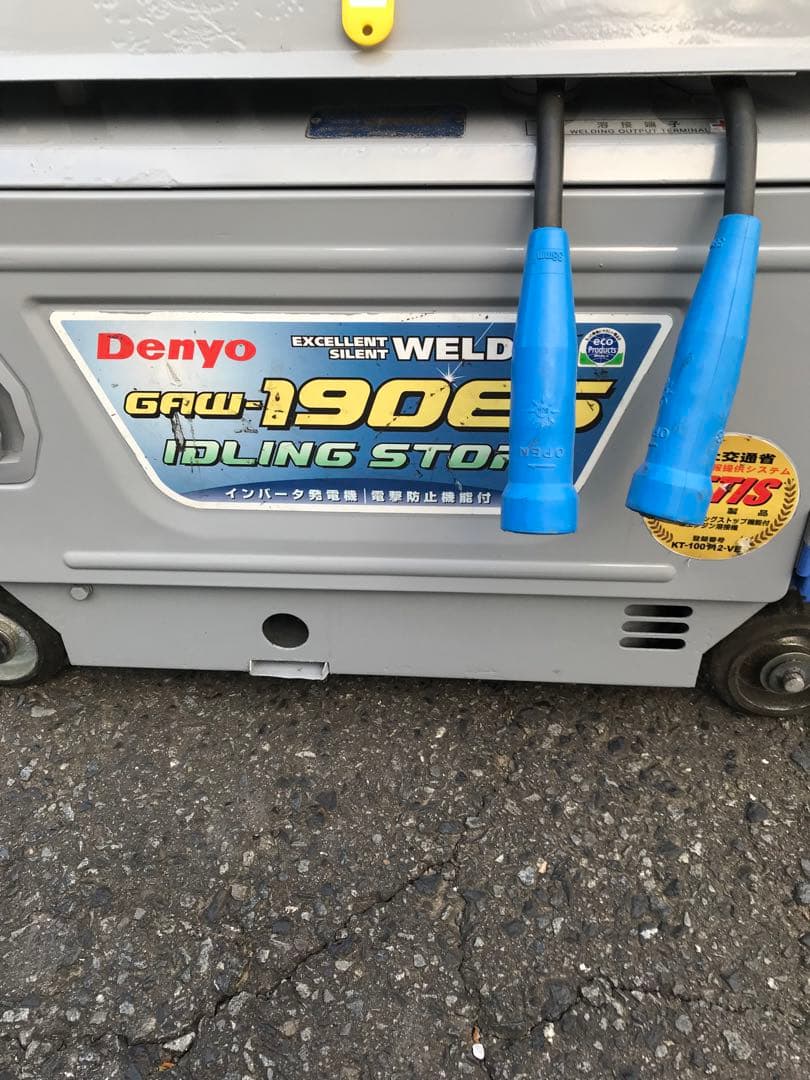 Denyo 190ESポータブル発電機 動作確認済みです￼
